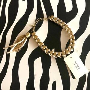 4 for $20 Forever 21 Gold and Light Pink Bracelet